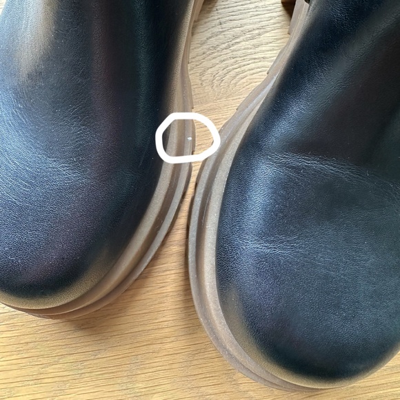 Alias Mae ◡̈ Donni Lug Sole Black Leather Boots - Picture 8 of 15